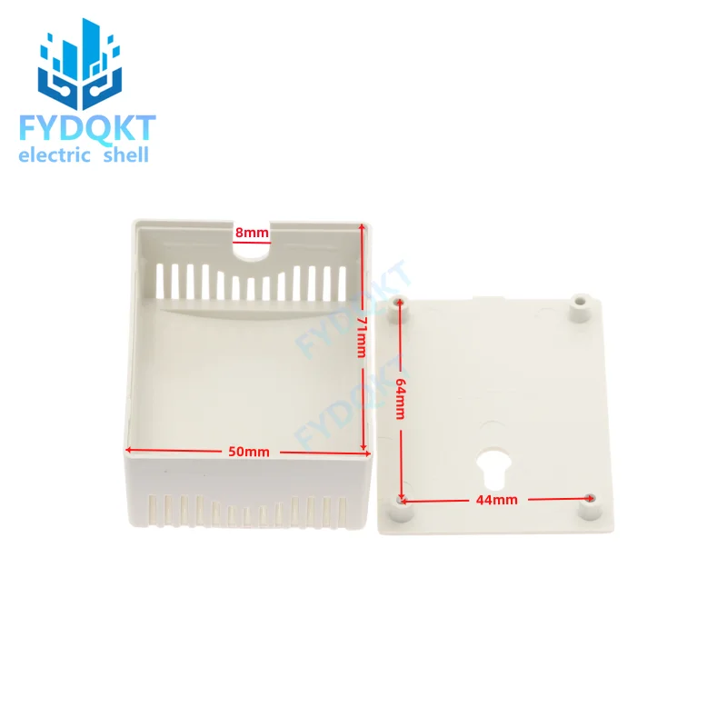 Electronic Enclosure Case Electrical Junction Box Electrical Box 1pcs Junction Box shell Enclosure Case Plastic Box Circuit Board Project Electronic 76x56x29mm DIY
