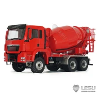 LESU 6X6 Metal RC Mixer Truck 1/14 for Man Radio Agitating Lorry Concrete Car Truck-Mounted Mixer Sound Light Vehicles Th20595 1