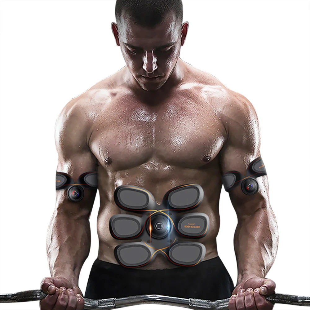 Electric Abdominal Muscle Stimulator Abs Massager EMS Training Machine