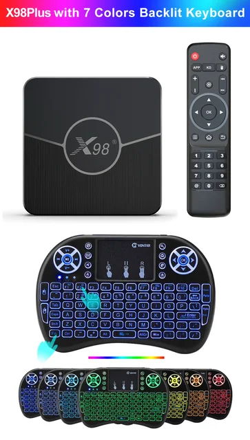 Irfora X98 Plus, Decodificador de TV por Internet con Android 11.0, UHD 4K  Media Player 2.4G/5G WiFi de Doble Banda BT AV1 VP9 H.265