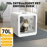 Smart Pet Drying Box 70L Smart Temperature Controlled Dog and Cat Drying Machine 360 ° Surround Pet Hair Dryer Case Super Quiet 1