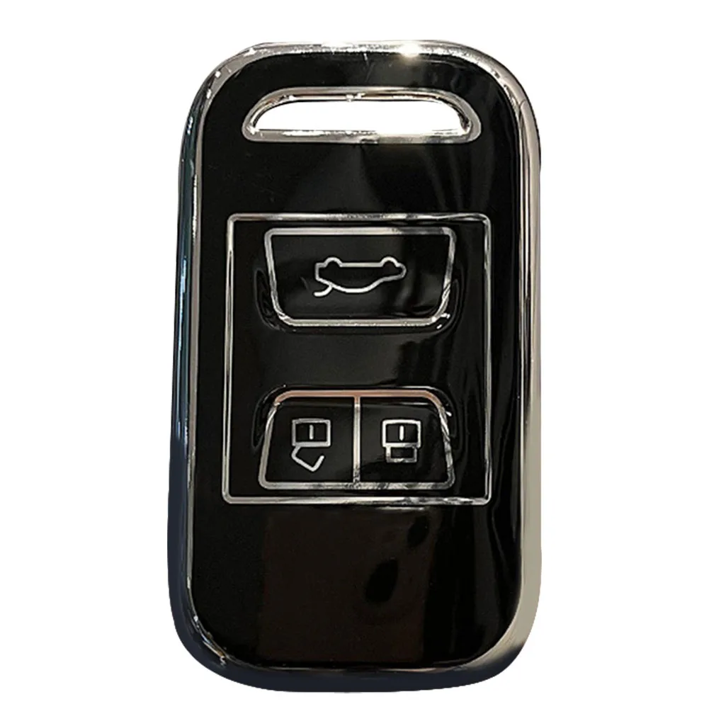 

For Chery Car TPU 3 Buttons Key Cover Car Remote Key Case Shell #8A8Z-19893-CA For Chery For Tiggo 4 7 For Arrizo 5 3 For Tiggo