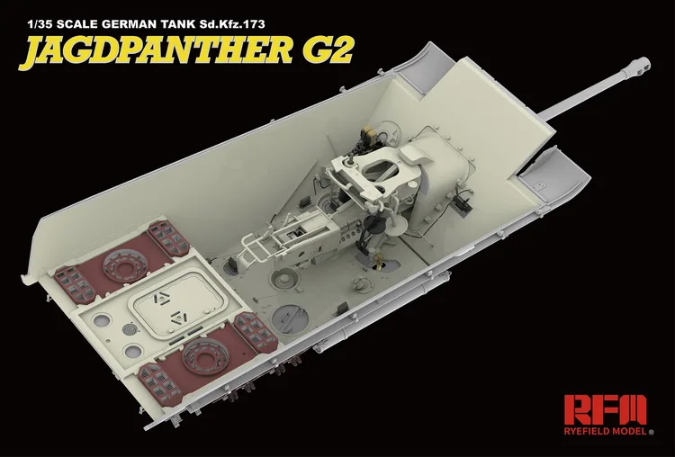JAGDPANTHER G2 1/35 フルインテリアキット