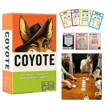 Gioco di Coyote Gioco di carte Coyote Party Incontra il gioco di carte confezionato dall'azione pieno di High Fives e Havoc, divertenti giochi di carte d'azione