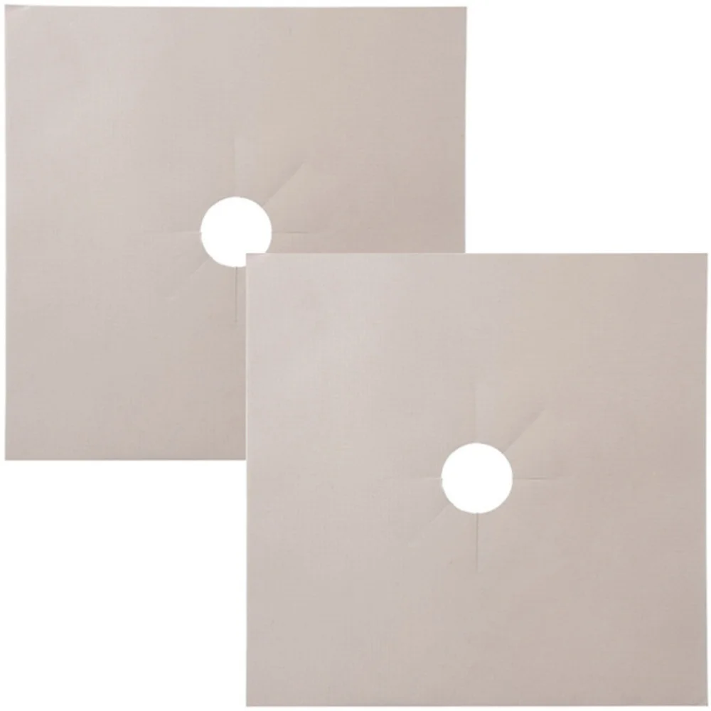 Gas Stove Cleaning Protection Pad Easy To Clean Black Special Tools Thickened Gas Stove Protection Mat Washable