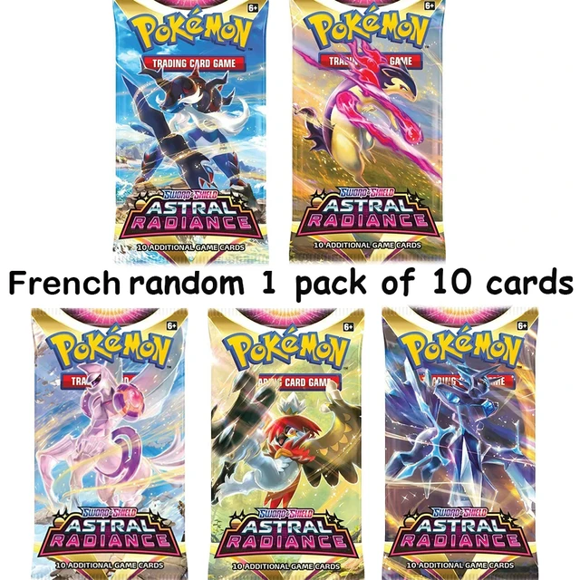 Pokémon - Pacote 10 Cartas Astral Radiance (Vários modelos