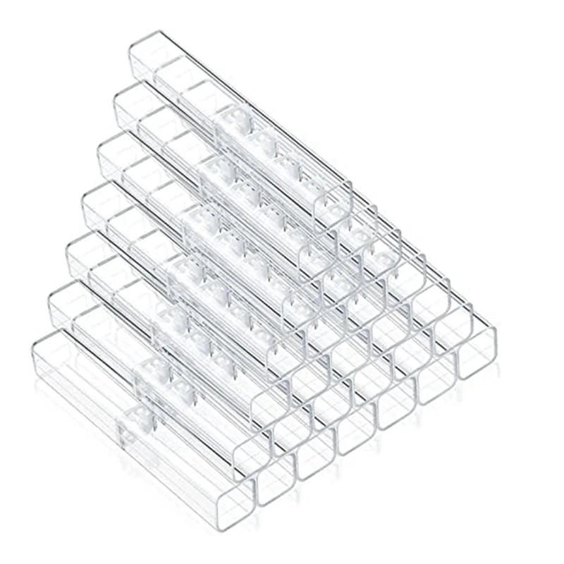 

40 PCS Gift Empty Pencil Boxes Plastic Pen Storage Transparent Plastic Pencil Boxes