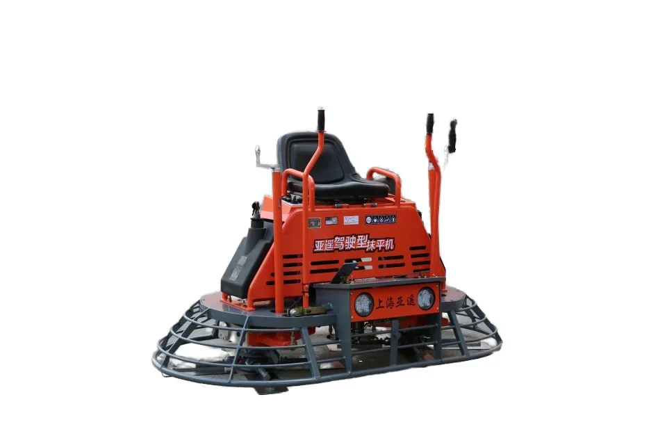 Concrete machine Gasoline Engine factory Power Trowel has good price for ride on power trowel