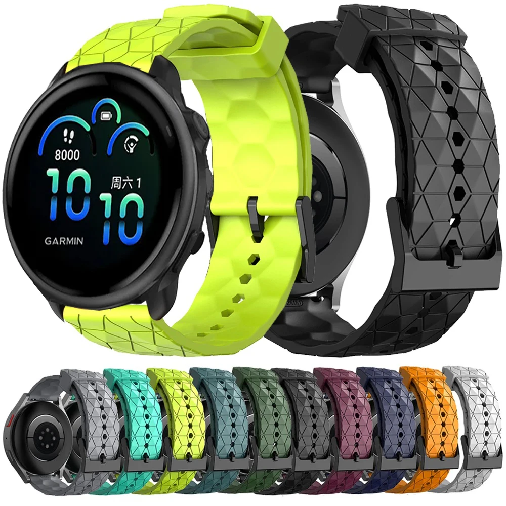 Silicone Soft Breathable Sports Watchband Bracelet