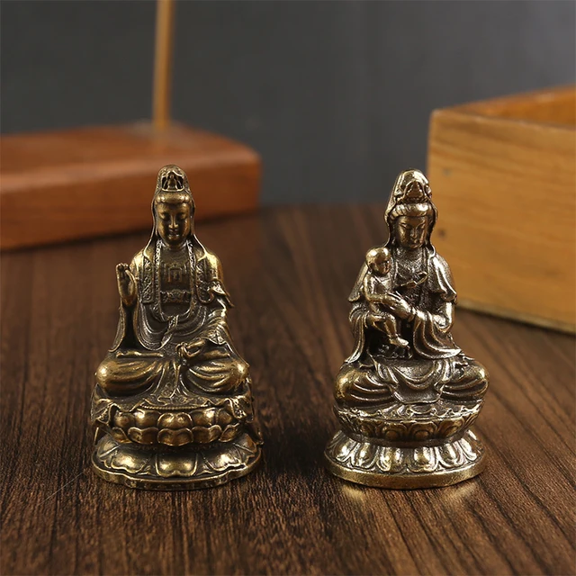 Statue de Déesse de la MisériUL, Figurine Religieuse pour Salon d'Nik, Statue d'Avalokitesvara, Statue de Guanyin, Décoration de Maison, Nouvelle Collection 3