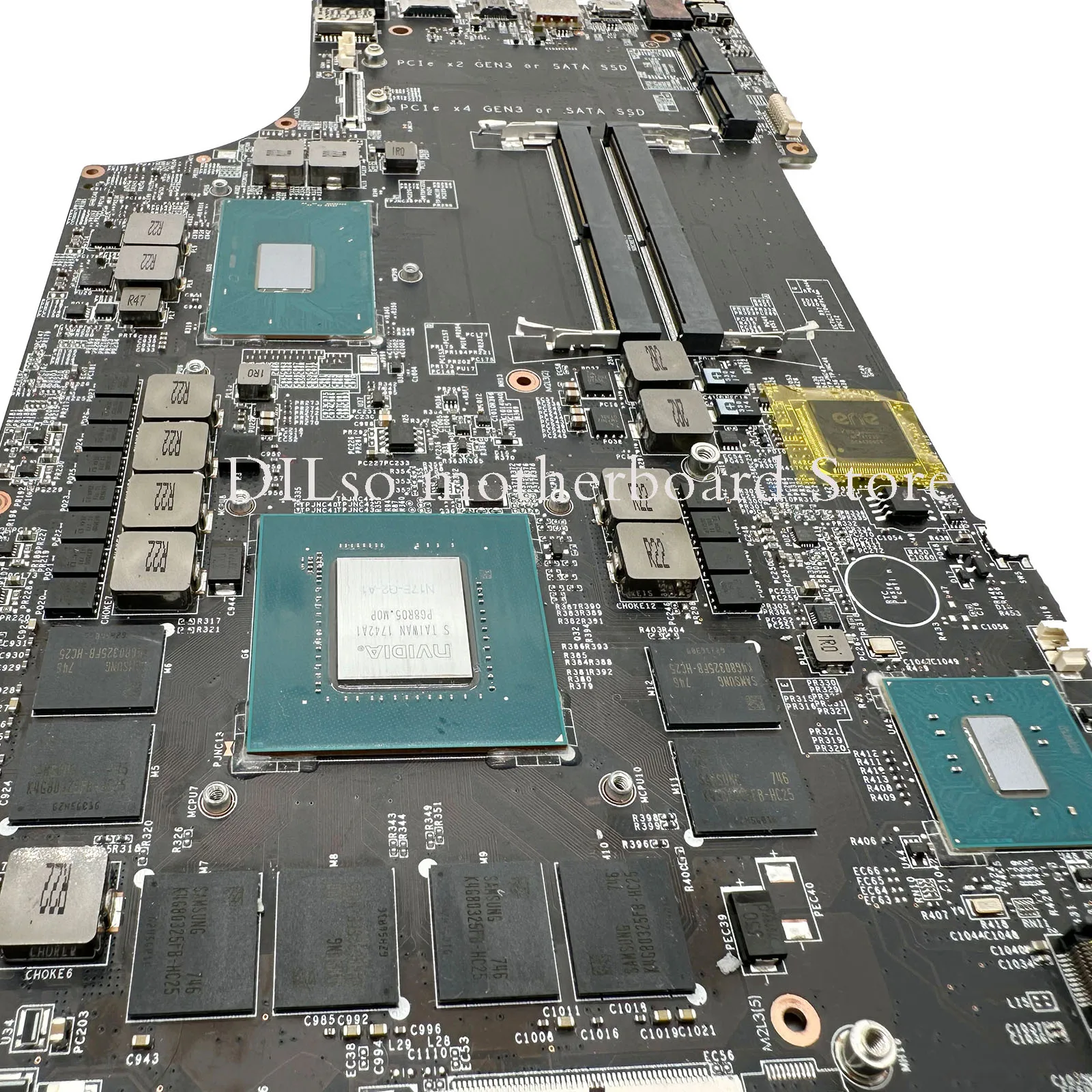 For MSI Laptop Motherboard MS-16P11 VER:1.0 With i7-7700HQ