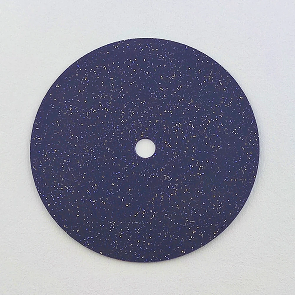 28.5mm Starry Sky Dial with Customizable Logo in Blue/Black Malachite Stone Finish