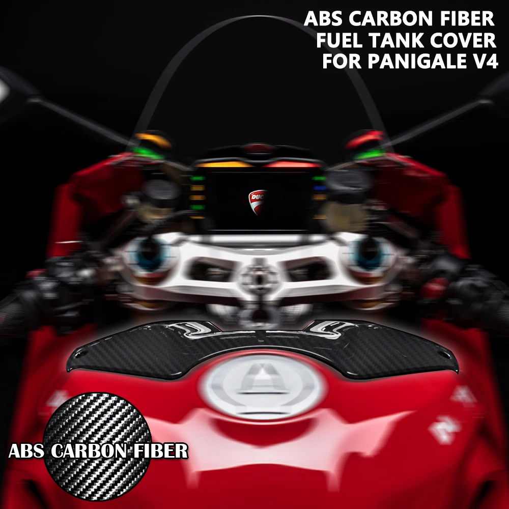 

ABS Carbon Fiber Color Finish Motorcycle Gas Tank Front Cover Air Box Guard Fairing Cowl for Ducati PANIGALE1V4 2018 2019 2020