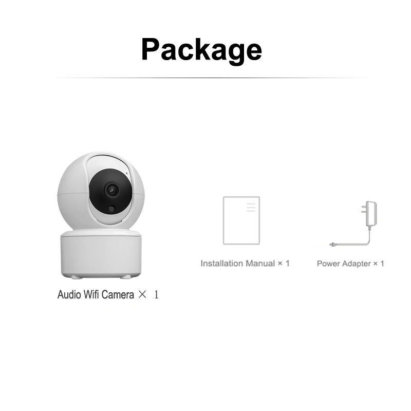 JIENUO PTZ IP 카메라 Wifi 인간 감지 자동 추적 보안 감시 실내 야간 투시경 클라우드 무선 HD 홈 캠 Onvif
