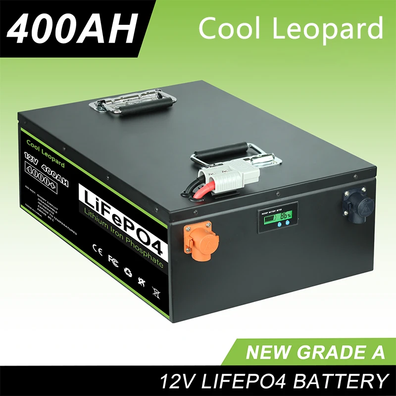 

12V 24V 48V Lifepo4 100AH, 200AH, 400AH, Deep Cycle, Built-In BMS Solar Storage Battery Of Ferrous Lithium Phosphate Solar RV