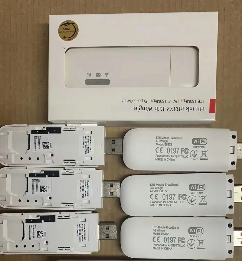sim cartão roteador sem fio e8372 mais antena