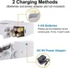 Portable Handheld Sewing Machine Mini Stitch Sew Needlework Cordless Clothes Fabrics Electric Sewing Machine 5