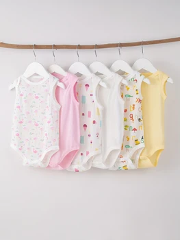 5PCS Baby Triangle Rompers 1
