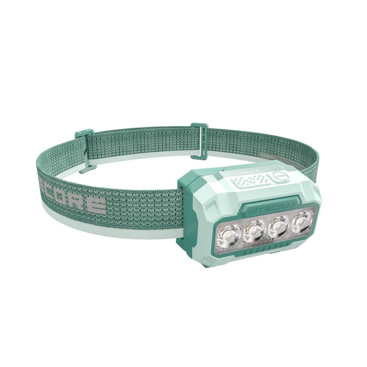 NITECORE HA23 UHE Lightweight AAA Headlamp 3 Color Temperatures 600 Lumens Headlight IP68 for Night Run Camping Fishing Trekking