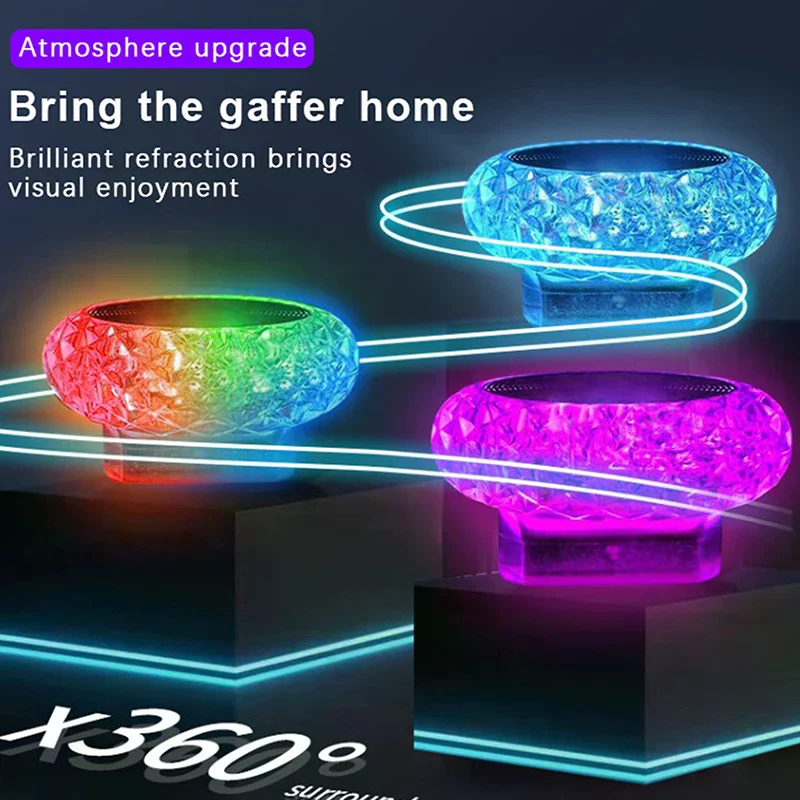 휴대용 USB 전원 미니 LED 분위기 조명 자동차 실내 장식 램프 자동차 컴퓨터 침실용 범용