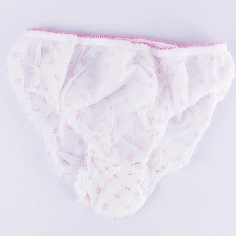 Maternity Panties Disposable Panties Non-woven 7pcs/lot Women Travel Prenatal Postpartum Paper
