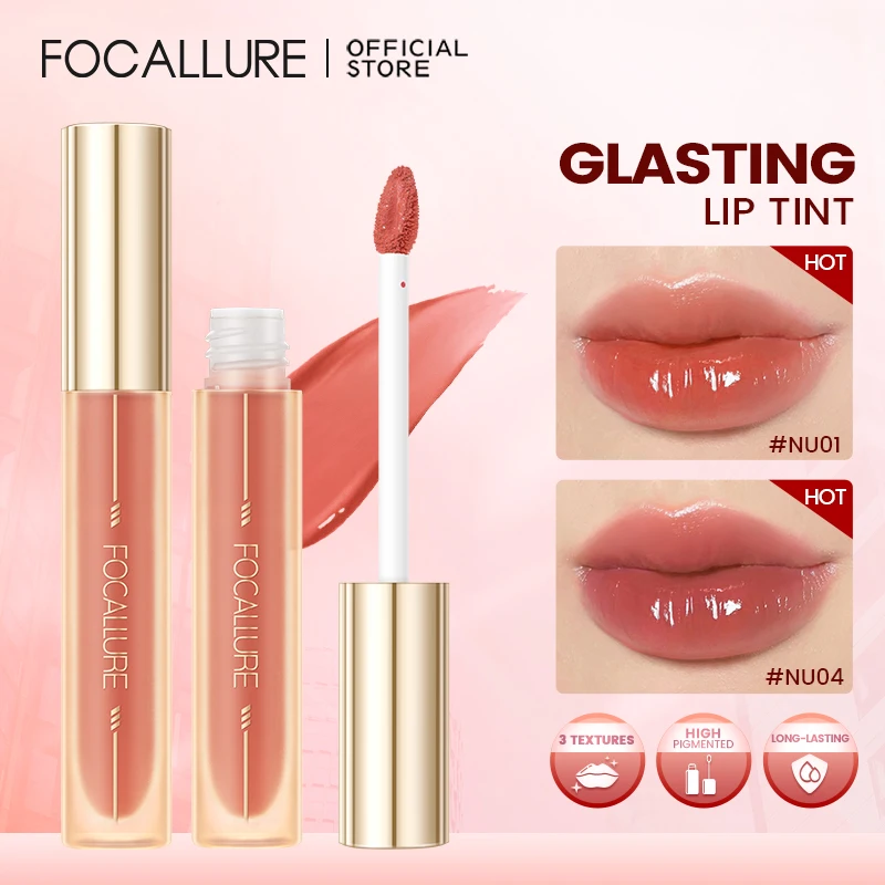 Gloss à lèvres doux et longue durée très pigmenté naturel - Temu