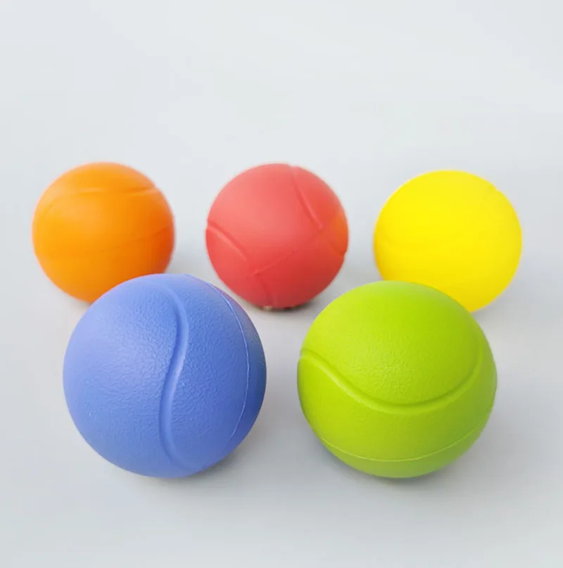 7cm Soft PU Foam Anti-Stress Tennis Ball for Kids Promotional Sports Ball for Education and Automotive Industries