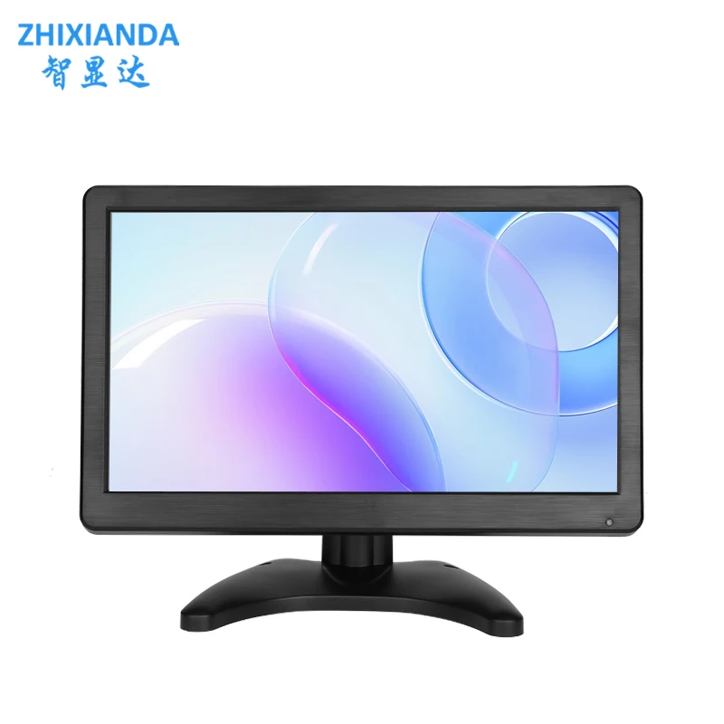 15 Inch Lcd Screen Computer Monitor 1920X1080 IPS Display DC 12V 1920x1080p With HDMI VGA AV BNC USB Input