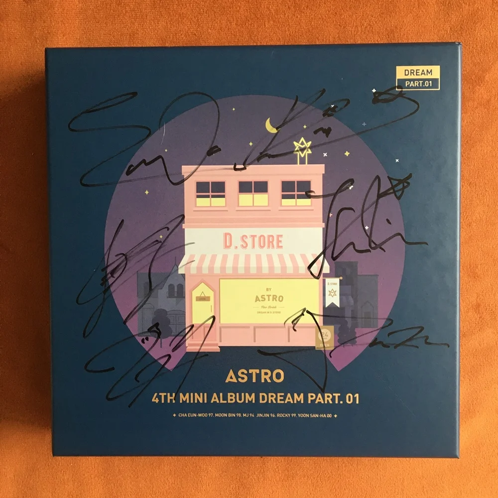 ASTRO【DREAM PART.01 NIGHT ver.】サインミニアルバム Dream Part.01 - Wikipedia
