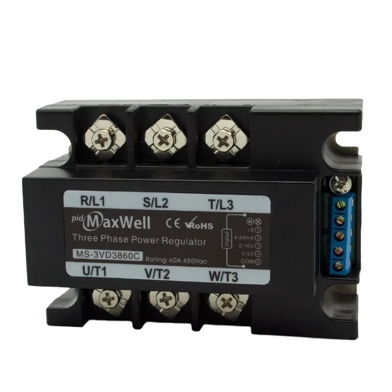 

FOR MS-3VD3860C 60 amp 4-20mA voltage regulator ssr for industrial heating