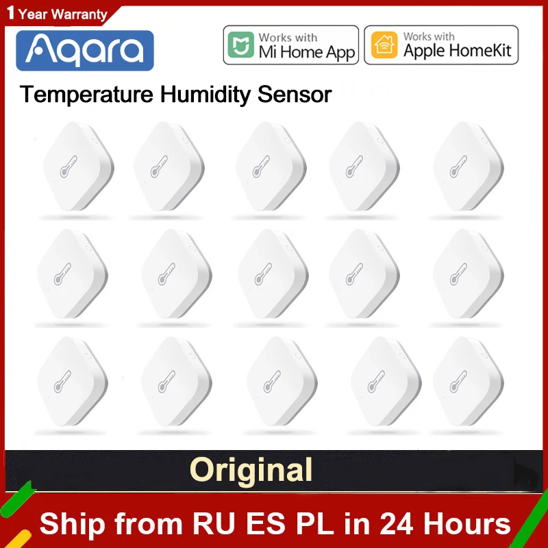 Aqara Temperature Humidity Sensor Environment Air Pressure Mijia Smart ZigBee Sensrs Wireless Control For Mi Home Gateway
