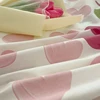 100%Pure Cotton Fitted Bed Sheet Sets with Pillowcase Flower Printing Bed Cover Single/Queen/King Size fundas de colchón Sheets 4