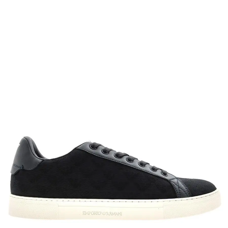 Emporio Armani | Eagle Jacquard Nylon Sneakers