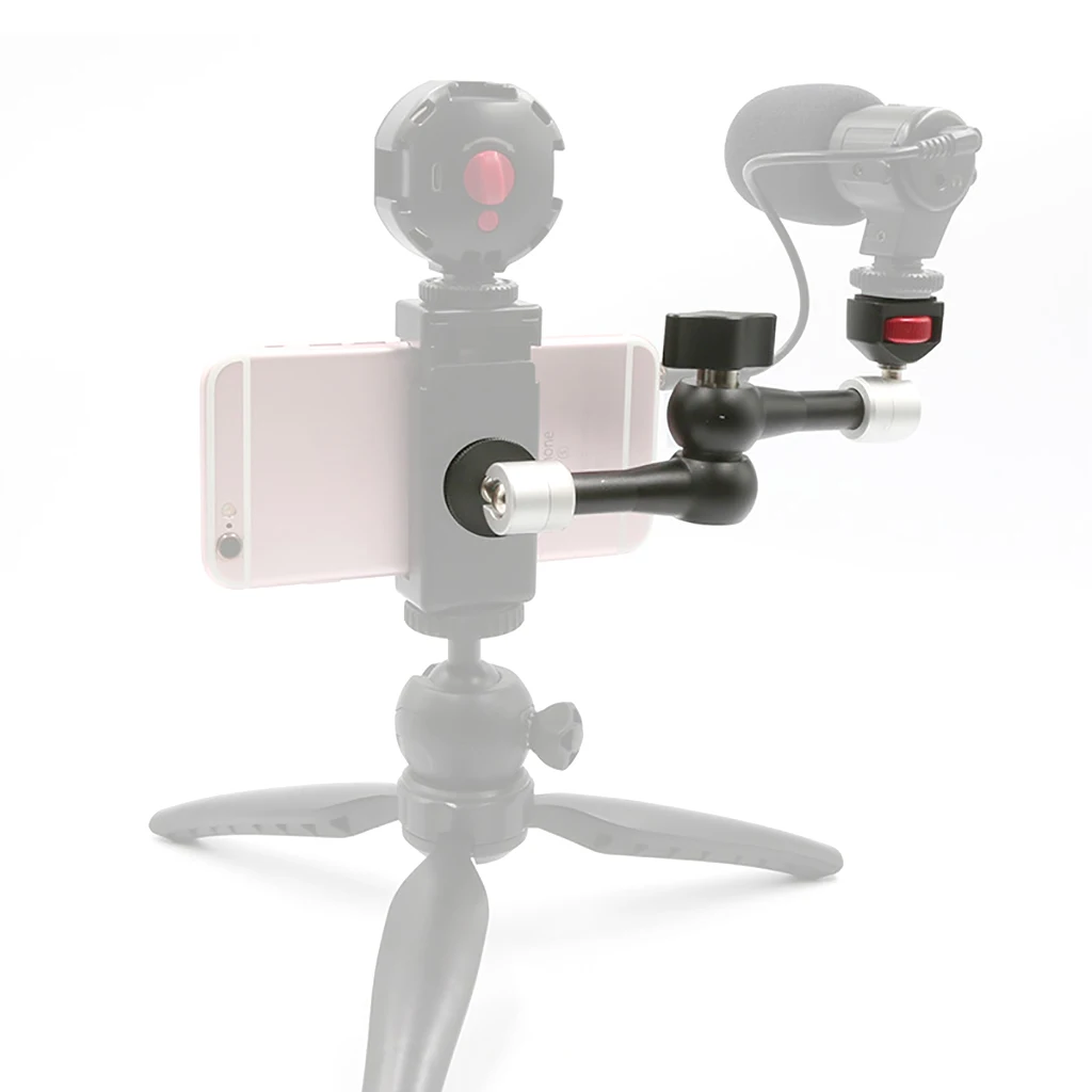 Einstellbare Magic Arm Super Clamp Halterung 7 9 11 Zoll 1/4" Kaltschuhhalterung für Gopro 13 Osmo 360 Light Monitor DSLR Kamerahalter – Detail 23