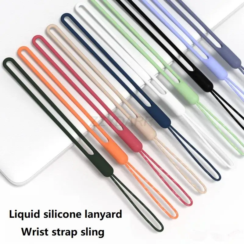 Cordón De Cuero Genuino Para Teléfono Móvil, Soporte Para Correa De Cuello, Llavero Para IPhone