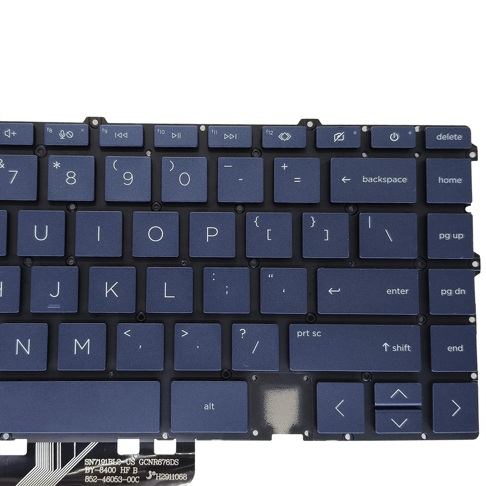 US English keyboard Backlit For HP for Spectre x360 16F0002TX  16-f0013dx 16-f0023dx 6-f1747nr 16-f0035nr 16-f2097nr  SN7191BL
