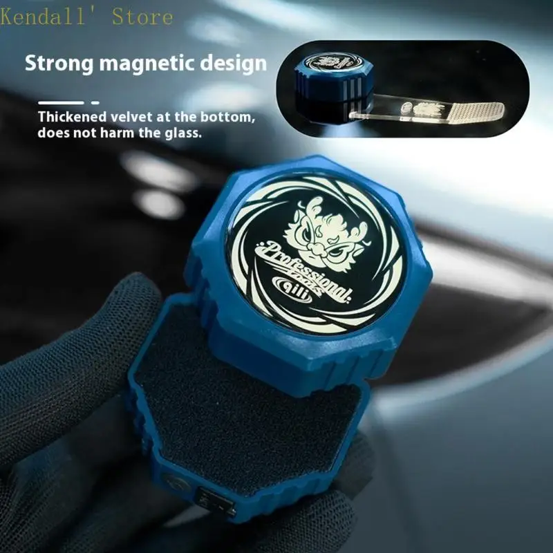 Car Tint Edge Cutting Light Tool Strong Magnetic Wrap Cutting Light Window Film Pattern Cutter Precisions Lighting