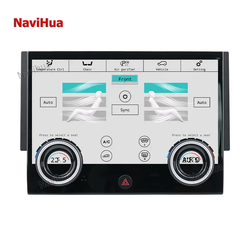 

Обновление для Land Rover Range Rover Sport 10 дюймов с портативным сенсорным ЖК-экраном Carplaye, панель переменного тока, контроль климата