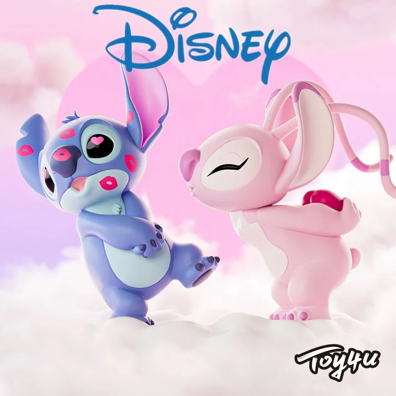 

【 Toy4u 】 In Stock Mgl Toys Disney Couple Stitch Valentine's Day Limited Edition Trendy Playboy