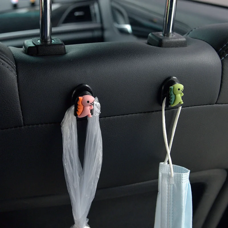 Car Rear Seat Back Rest Bag Creative Hook Cute Universal For Mini