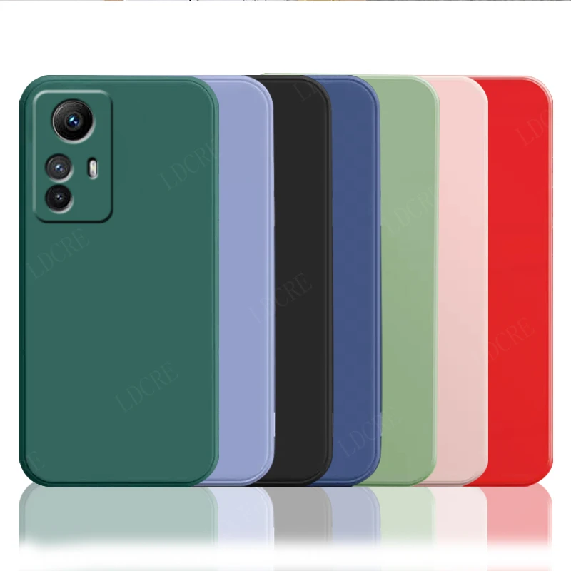 Liquid Silicone Soft TPU Back Cover Case for Xiaomi Redmi Note Series