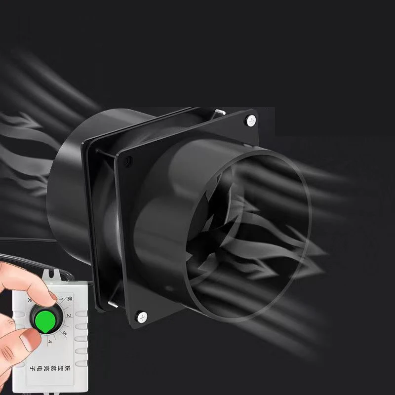 USB Adjustable Speed Solder Smoke Absorber ESD Fume Extractor Fan Pipe Duct Exhuast Fan with 1M Pipe Tub Ventilation Fan