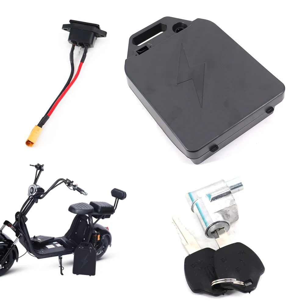 

Battery Protection Box Waterproof for Harley Large Electric Scooter Citycoco Two Wheel Foldable X7 X8 X9 Scooter
