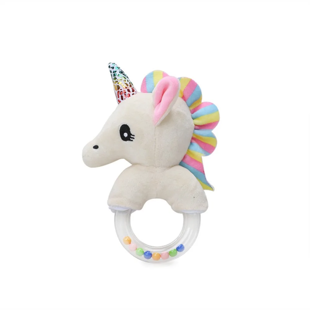 

Hot Cute Baby Rattle Toys Rabbit Plush Baby Cartoon Bed Toys for Newborn 0-24 Months Educational Toy Sheep Bear Hand Bells