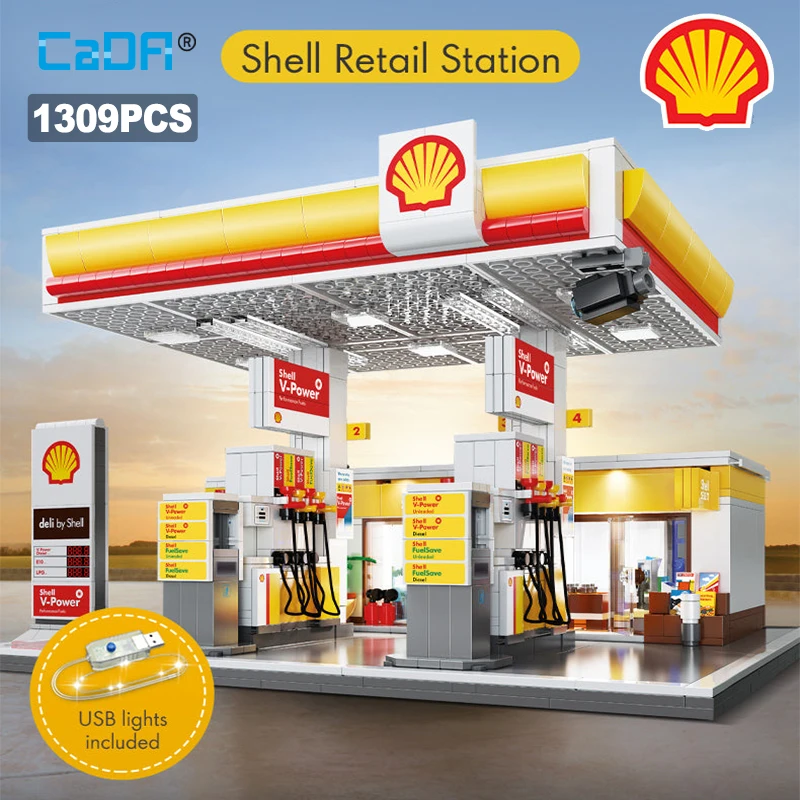 MoreArt 1/64 Shell V-Power ガソリンスタンド ジオラマ MoreArt 1 64 Shell V-Power ガソリンスタンド ジオラマ プラモデル