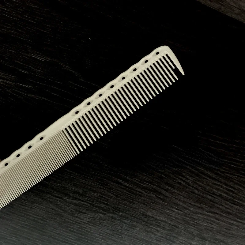 Hair Comb Double-sided Laser Scale Hairdressing Anti-static Hair Cutting Salon Haircut Non-slip Handle