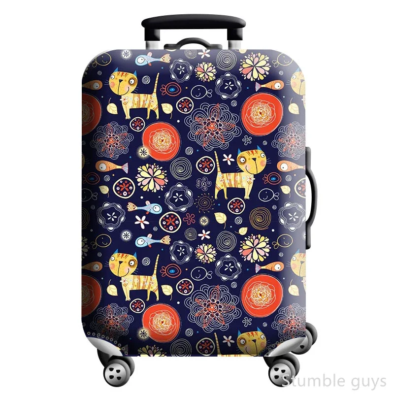 고탄성 신축성 있는 수하물 커버 보호용 내마모성 방진 가방 커버 신뢰할 수 있..