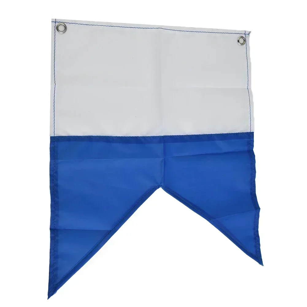 Scuba Dive Dive Boat Flag Seawater Resistant 35x30cm/72x60cm Accessories Blue White Marker Replacement Scuba Diving Polyester
