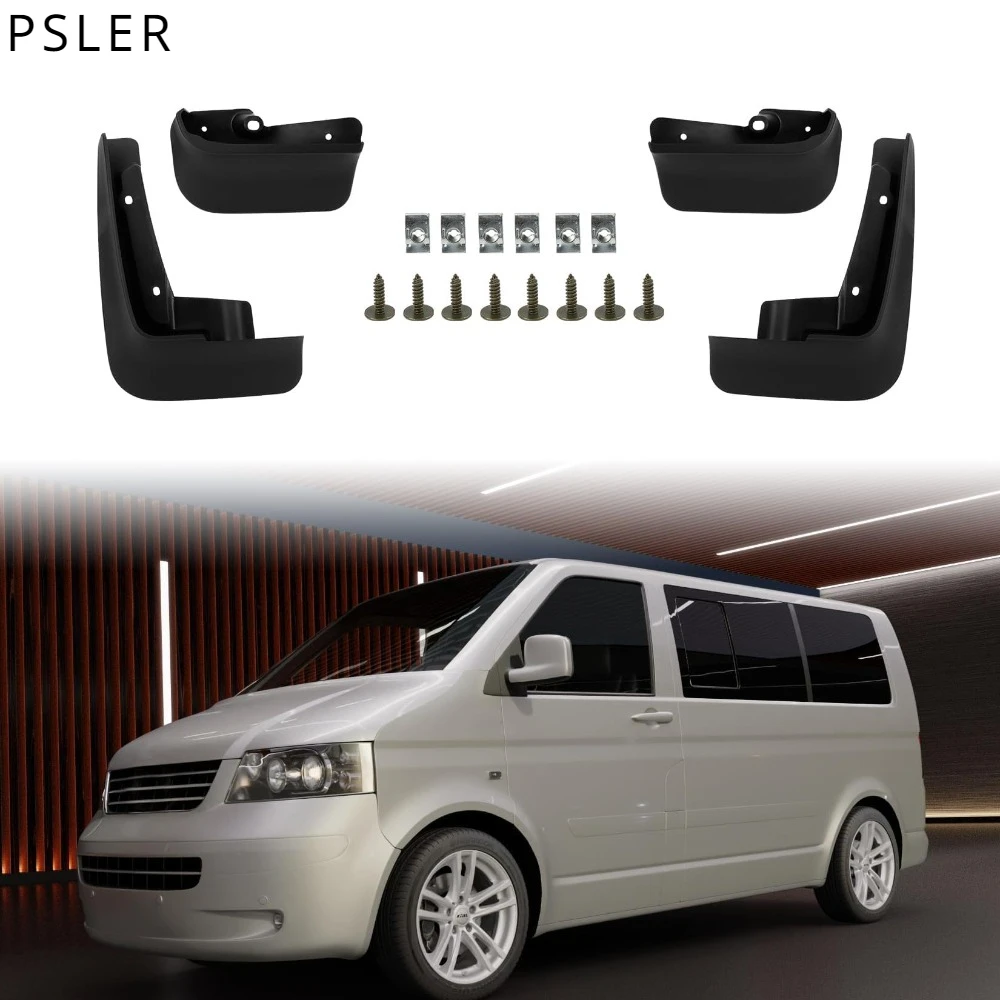 

4 шт., передние и задние щитки от грязи для Volkswagen VW T6 Transporter VW T5 Multivan T6 Cara velle Multivan 2008-2020