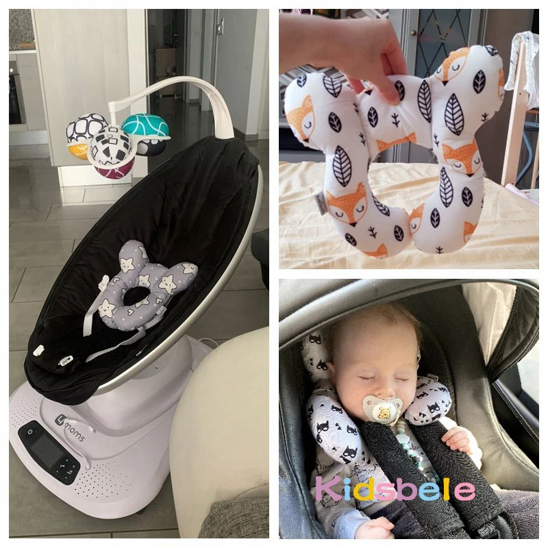 Baby Pillow Protective Travel Car Seat Head Neck Support Pillows ewborn Children U Shape Headrest Toddler Cushion 0-3 Years